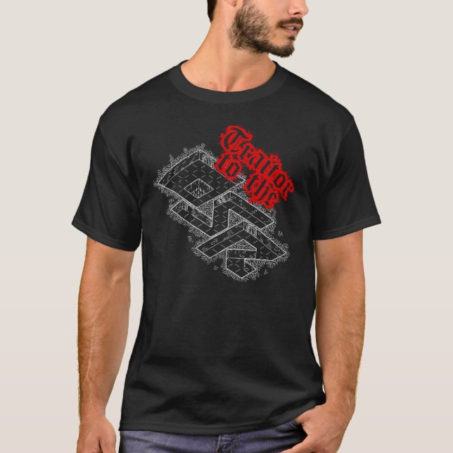 Traitor till OSREN - mörk upplaga T Shirt (Framsida)