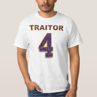 TRAITORskjorta för #4 Brett Favre Viking Tee