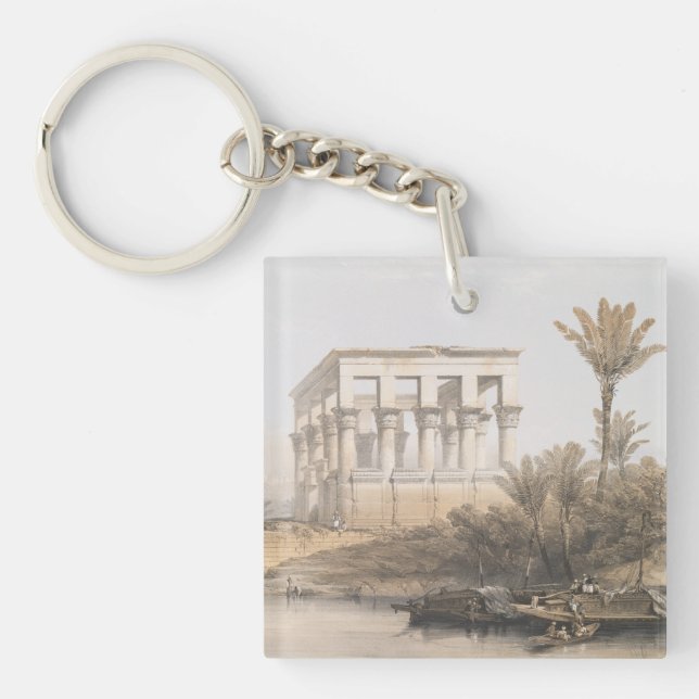 Trajans kiosk, hypaetralisklaan vid Philae Egypten (Framsidan)