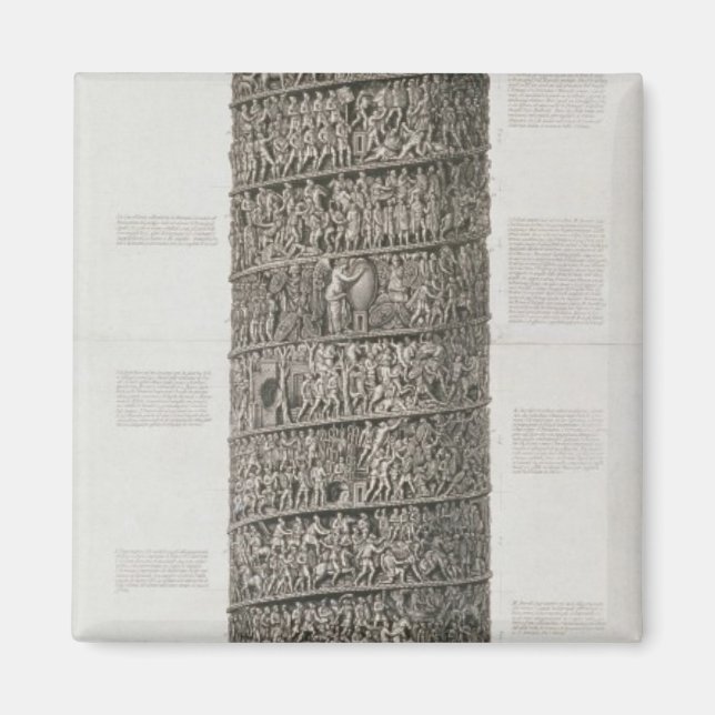 Trajans kolonn (engrering) magnet (Framsidan)