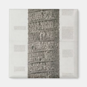 Trajans kolonn (gravyr) magnet