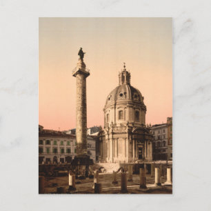 Trajans kolonn, Rom, Latium, Italien Vykort
