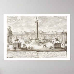 Trajans kvadrerar Rome, från 'Entwurf Poster