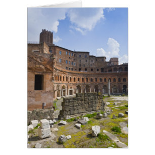 Trajans marknad (latinsk: Mercatus Traiani, Hälsningskort