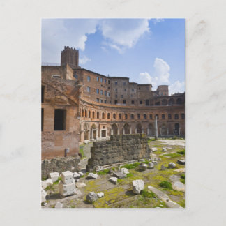 Trajans marknadsför (latin: Mercatus Traiani, Vykort