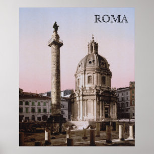 Trajans pelare i Rom (1900) Poster