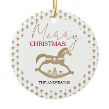 Träjul, rakinghäst