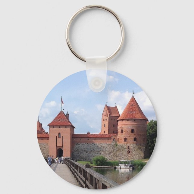 Trakai Island Castle - LITHUANIA — Nyckelring (Framsida)