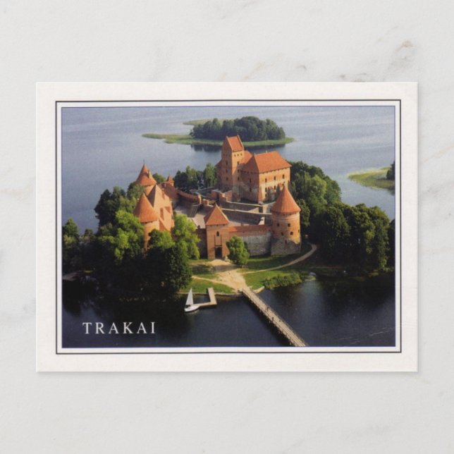 Trakai - vykort (Framsida)