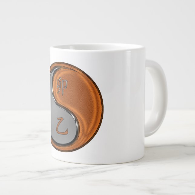 Träkanin Jumbo Mugg (Framsida höger)