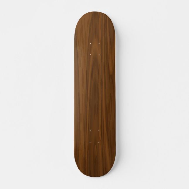 Träkanvas Skateboard Bräda 19,5 Cm (Framsida)
