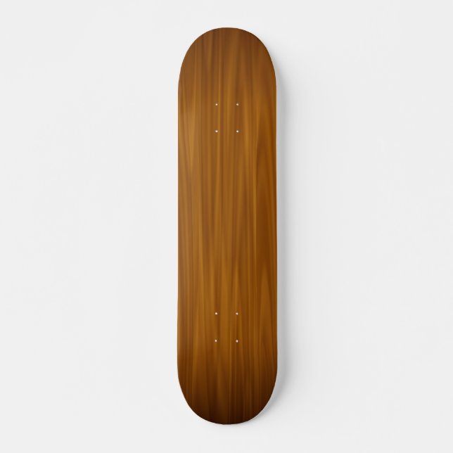 Träkanvas Skateboard Bräda 19,5 Cm (Framsida)