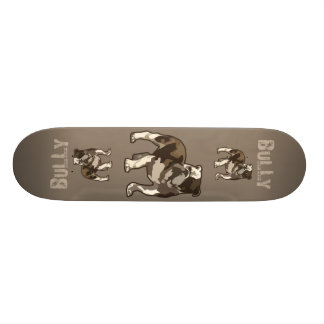 Trakassera bulldoggen skateboard bräda 20 cm