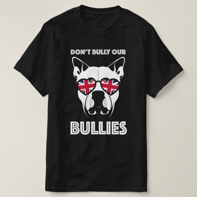 trakassera inte våra tjurar t shirt (Design framsida)