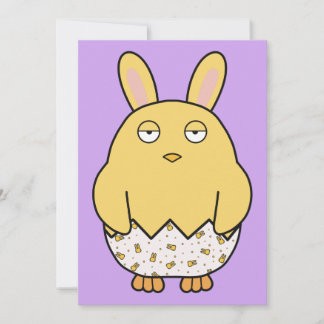 Tråkig kaninunge inbjudningar