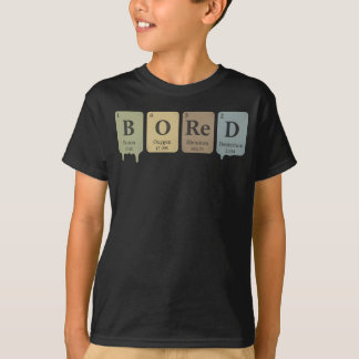 Tråkig Periodiska Systemet Puns Vetenskaplig Desig T Shirt