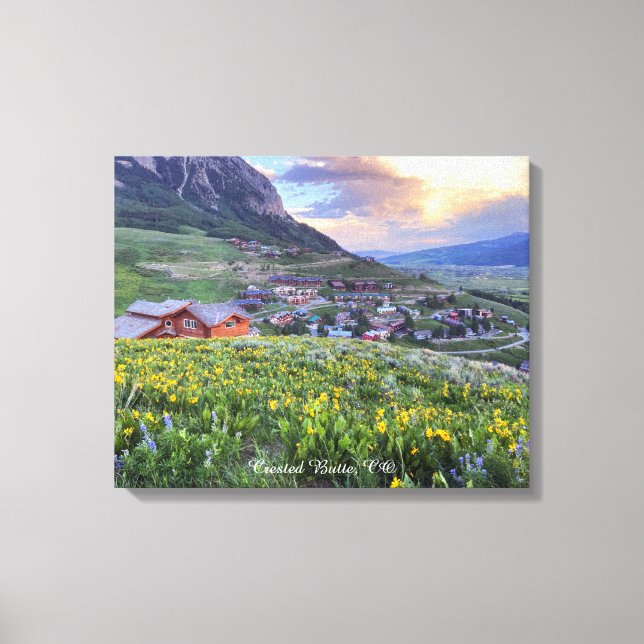 Träknut, CO-foto Canvastryck (Framsida)