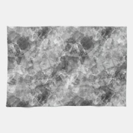 Träkol i Struktur Kökshandduk