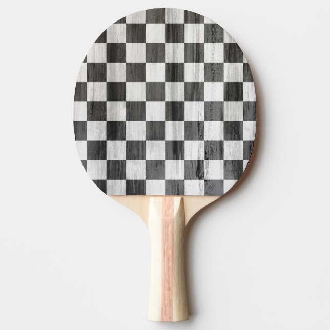 Träkontrollant Mönster Pingisracket (Framsidan)