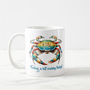 Träkrabba - Känn lite krabby! Kaffemugg