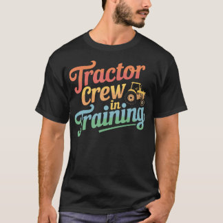 Traktor Besättning Lantbruk Jordbruk Gård Traktor T Shirt