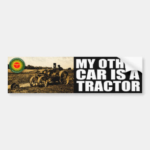 traktor bildekal
