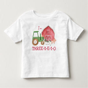 Traktor Farm Three-I-E-I-O T-Shirt
