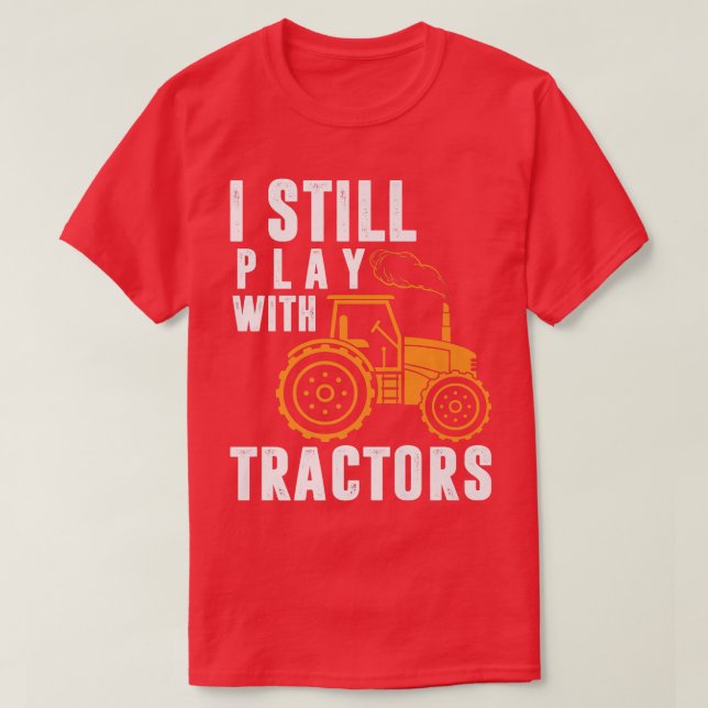 Traktor Farmer & Gardeners T Shirt (Design framsida)