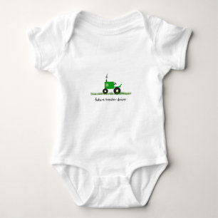 Traktor för baby "för framtida traktorchaufför" t-shirt