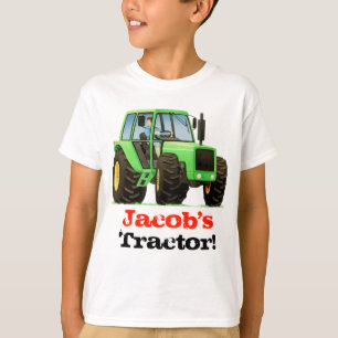 Traktor för lantgård för beställnings- ungenam tee shirt