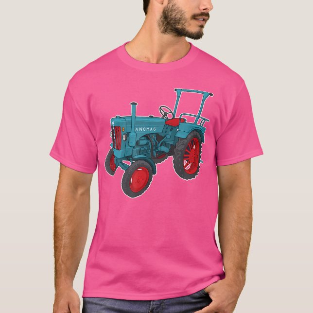 Traktor Hanomag R16 Traktor T Shirt (Framsida)