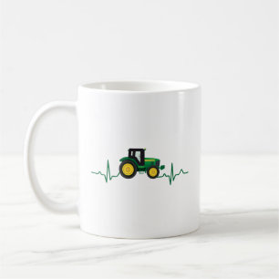 Traktor Heartslag Kaffemugg