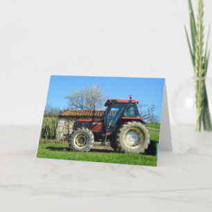 Traktor i Frankrike Kort
