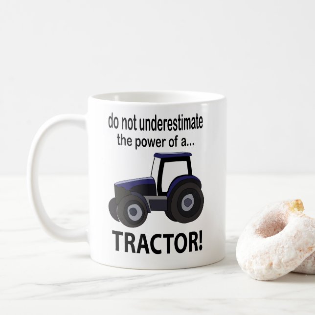 Traktor Kraft Traktor Kaffemugg (Med munk)