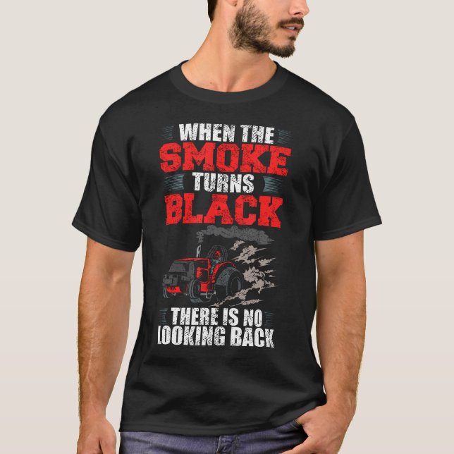 Traktor lastbil släpvagnstraktor förare traktor  t shirt (Framsida)