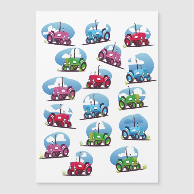 Traktor Mönster (Framsida)