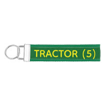 Traktor Nyckelring