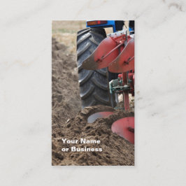 Traktor- och plogvisitkort visitkort