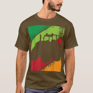 Traktor Retro Tractor Vintage Farmer Farmer Gift T Shirt