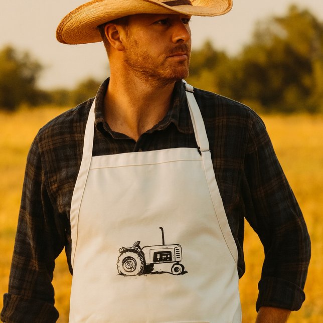 Traktor Sketch Förkläde (Skapare uppladdad)