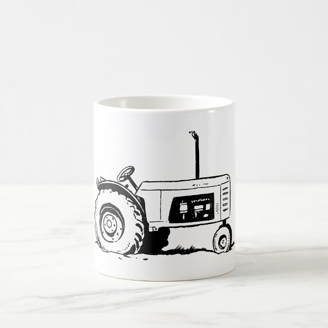 Traktor Sketch Kaffemugg (Skapare uppladdad)