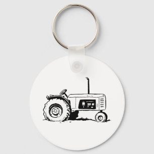 Traktor Sketch Nyckelring