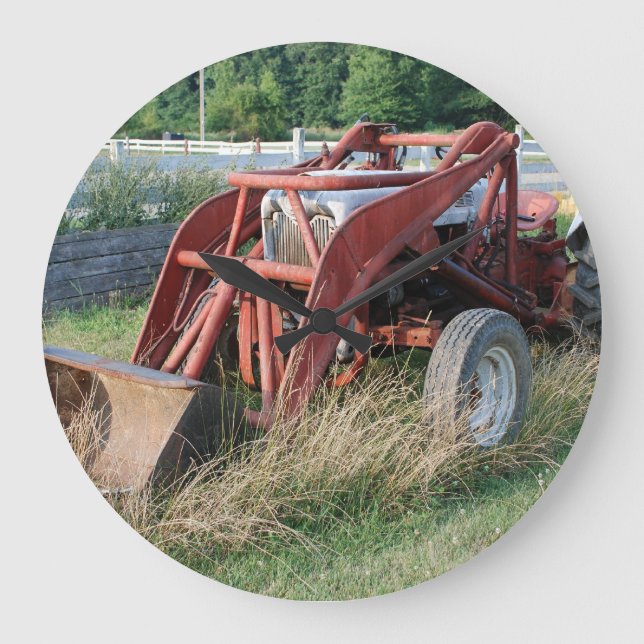 traktor stor klocka (Framsida)