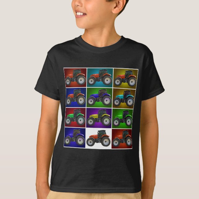 traktor t shirt (Framsida)