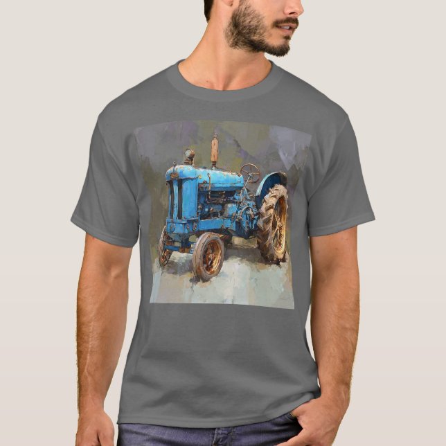Traktor  t shirt (Framsida)