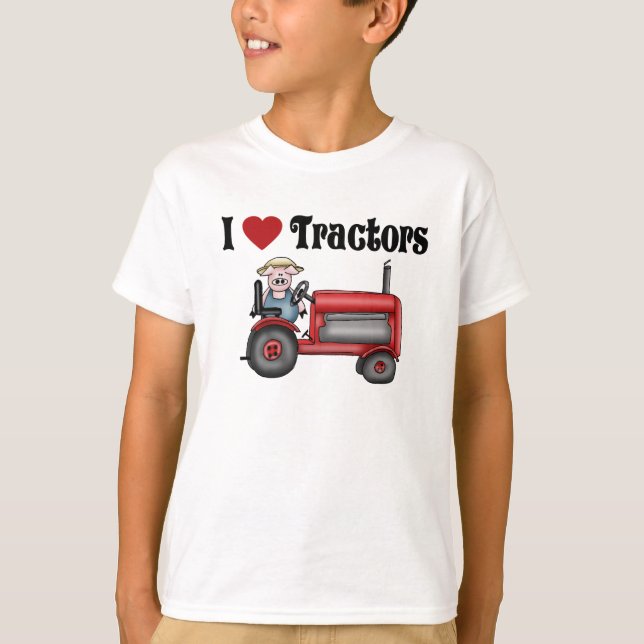 Traktor T-Shirt (Framsida)