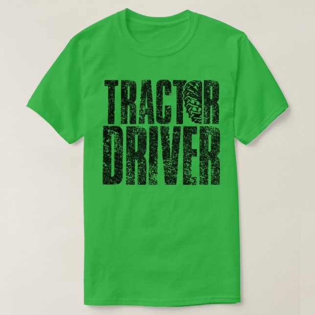 Traktor Trailer Farmer Tractor Farming T-S T Shirt (Design framsida)