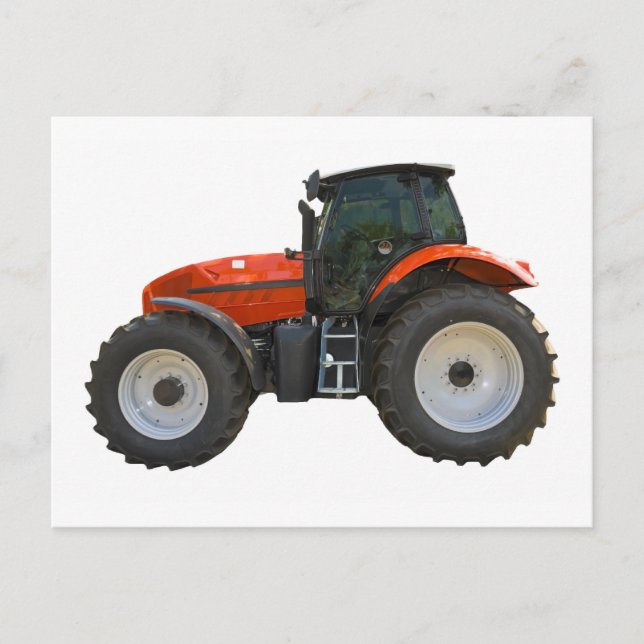 traktor vykort (Framsida)