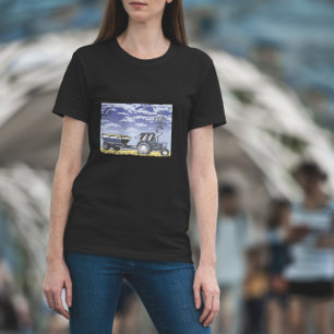 Traktor Working Fält T Shirt