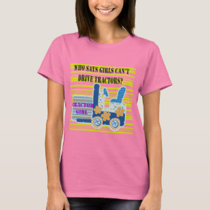 TraktorflickaTshirts och gåvor T Shirt